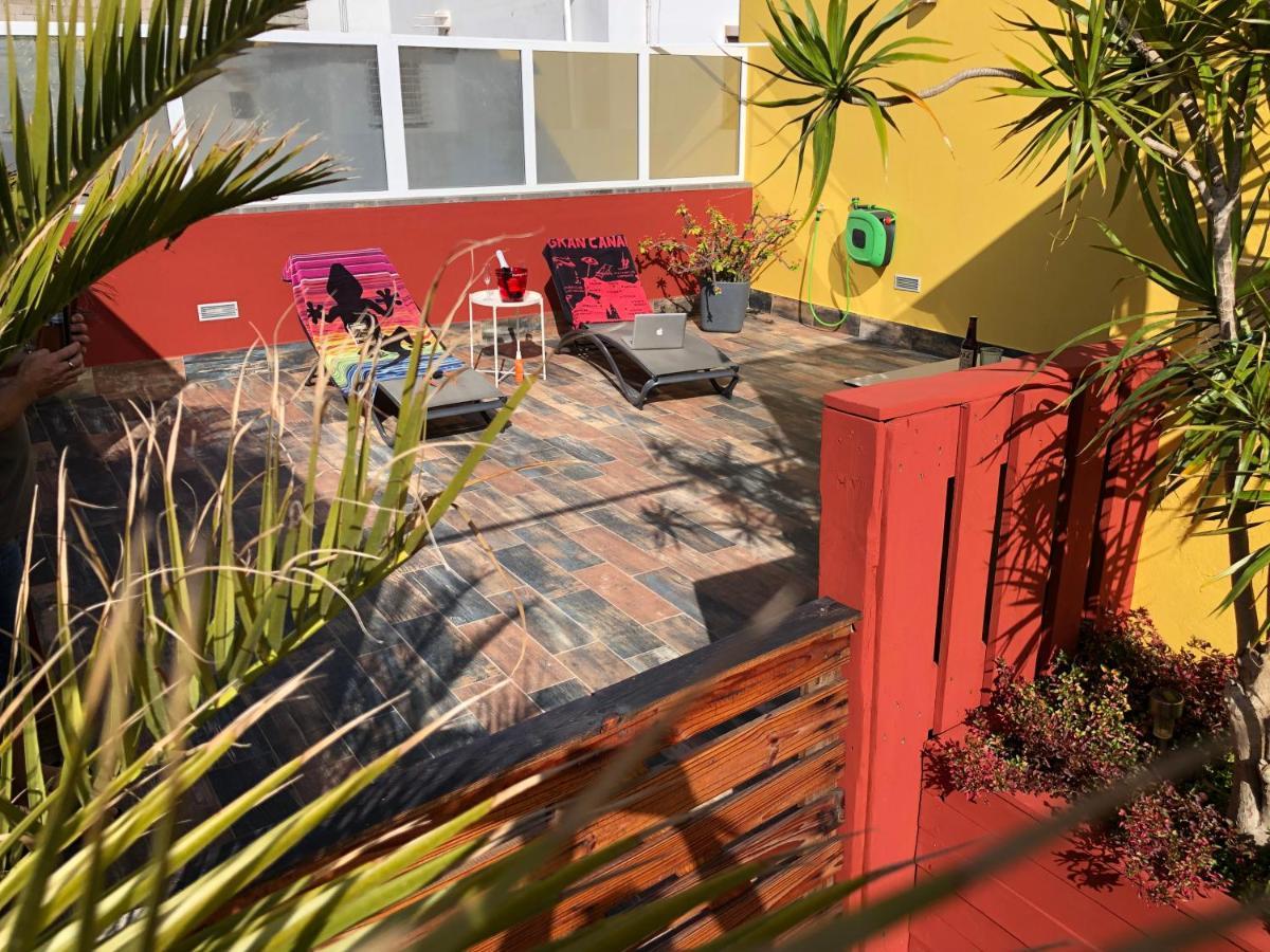 Casa Lagarto Apartment Sardina Bagian luar foto